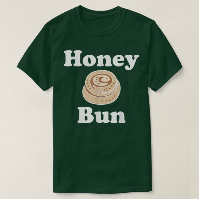 Honey Bun Cinnamon Roll Cute Funny T shirt  (Design framsida)