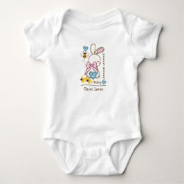 Honey Bunny Baby – Skräddarsytt babyoverall T Shirt