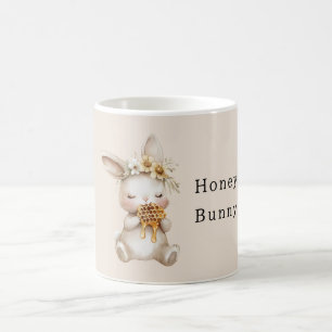 Honey Bunny Blommor Kaffemugg