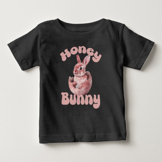 Honey Bunny, Påskharen för barn T Shirt (Framsida)
