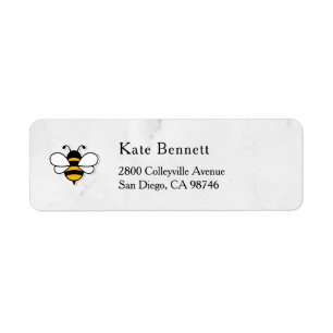 Honey Business Returadressetikett Returadress Etikett