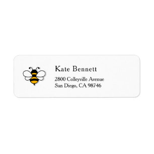 Honey Business Returadressetikett Returadress Etikett