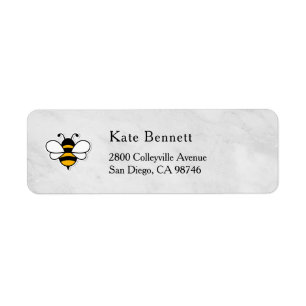Honey Business Returadressetikett Returadress Etikett