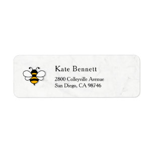 Honey Business Returadressetikett Returadress Etikett