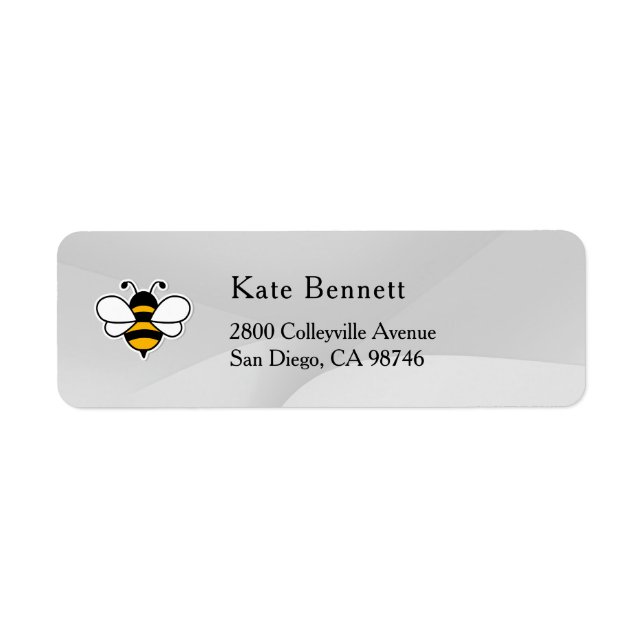 Honey Business Returadressetikett Returadress Etikett (Framsidan)