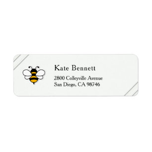 Honey Business Returadressetikett Returadress Etikett