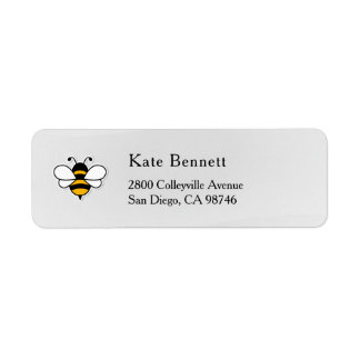 Honey Business  Return Address Label Returadress Etikett