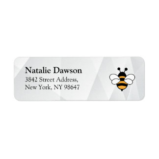 Honey Business Return Address Label Returadress Etikett
