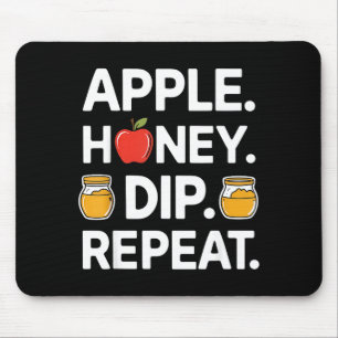 Honey Dip Repeat Roligt Rosh Hashanah Judiskt Nytt Musmatta