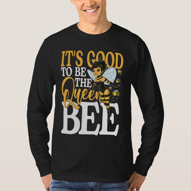 Honey honeybee beehive beekeeping accessories t shirt (Framsida)