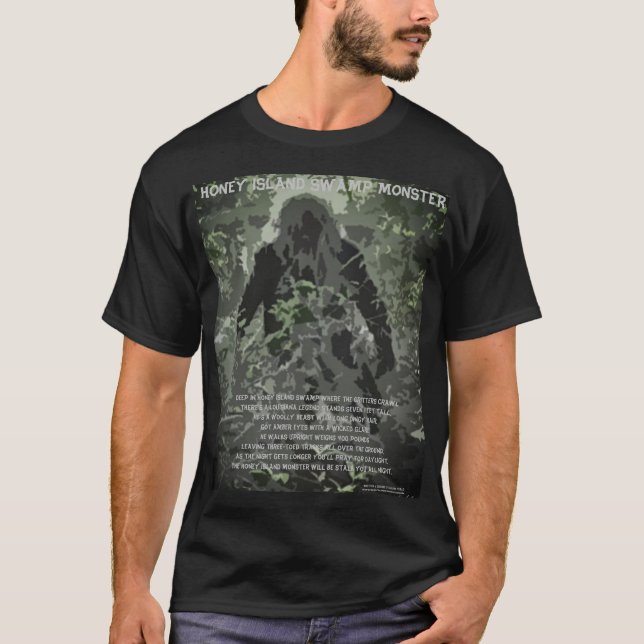 Honey Island Swamp Monster t shirt  (Framsida)