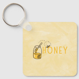 Honey Keychain Nyckelring