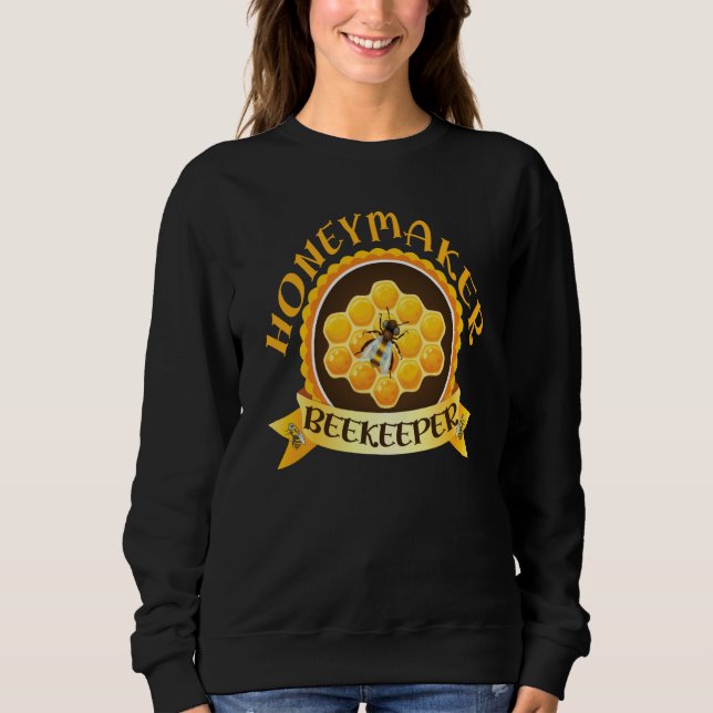 Honey Maker Beekeeper Humorous Honey Beekeeping Qu T Shirt (Framsida)