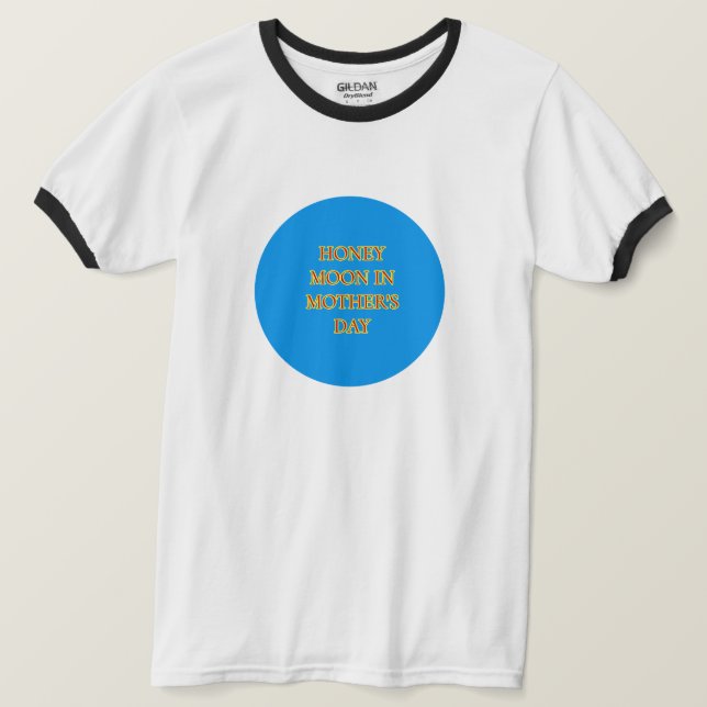 HONEY MÅNE I MORS DAG FAMILY T SHIRT (Design framsida)