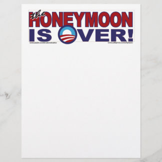 HONEY-MÅNE-IS-OVER REKLAMBLAD