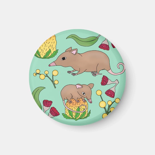 Honey Possum Magnet (Framsidan)