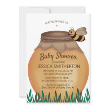 Honey Pot och Honeybee Girl Boy Baby Shower