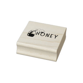 Honey Rubber Stamp Stämpel