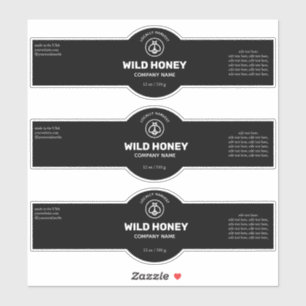 Honey Vinyl Svart Etikett