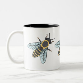 Honeybee (11oz) - Tvåtona Mugg