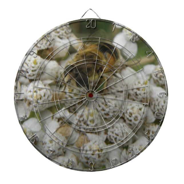 Honeybee and Flowers Dart Board Darttavla (Framsidan)