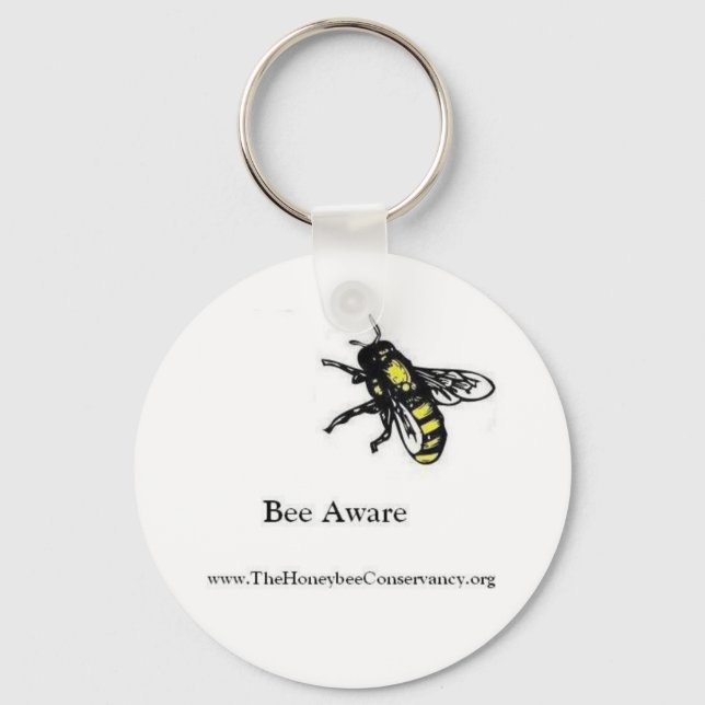 Honeybee Conservancy Keychain Nyckelring (Framsida)