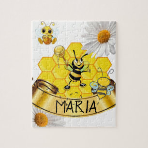 Honeybee Daisy Jigszle Puzzle Daisy Pussel