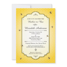 Honeybee Mor till Bee Baby Shower