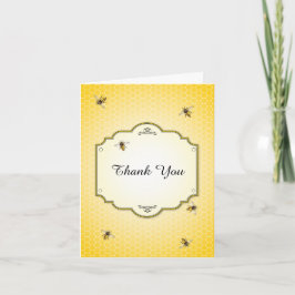 Honeybee Mor to Bee Baby Shower Tack Kort