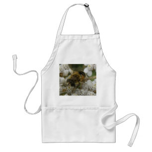 Honeybee och Flowers Apron Förkläde
