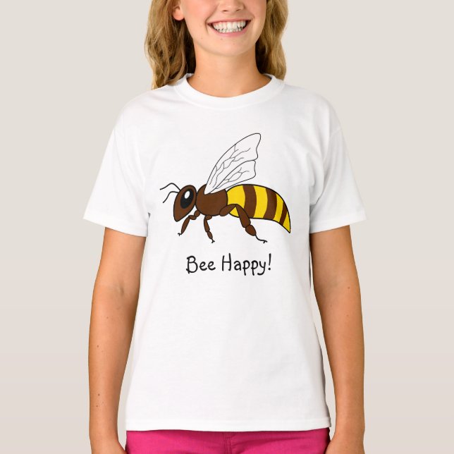 Honeybee T-Shirt (barn) (Framsida)