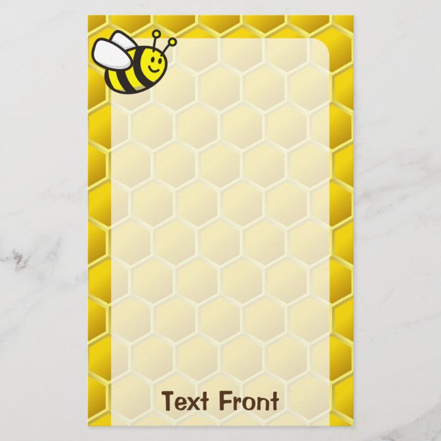 Honeybee Tecknad Flygblad (Framsidan)