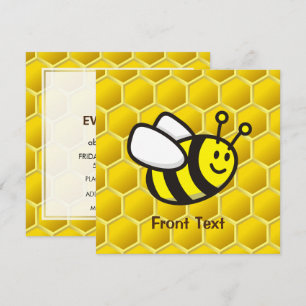 Honeybee Tecknad Inbjudningar