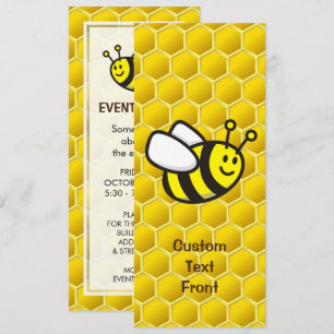 Honeybee Tecknad Inbjudningar