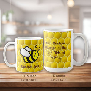 Honeybee Tecknad Kaffemugg