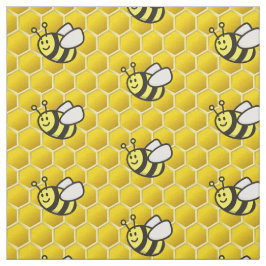 Honeybee Tecknad Mönster Tyg