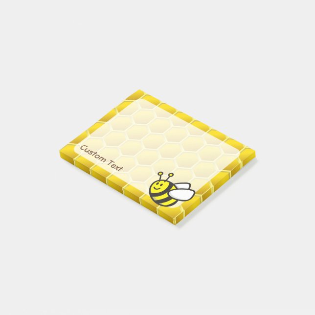Honeybee Tecknad Post-it Block (Vinklad)