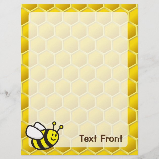Honeybee Tecknad Reklamblad (Framsidan)