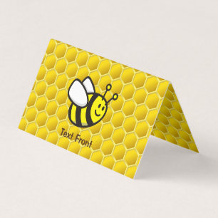 Honeybee Tecknad Visitkort