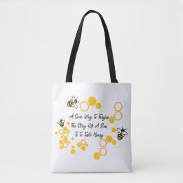 Honeybee Tote Bag Tygkasse