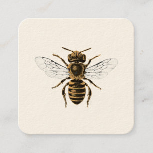 HoneybeeApiary Fyrkantigt Visitkort