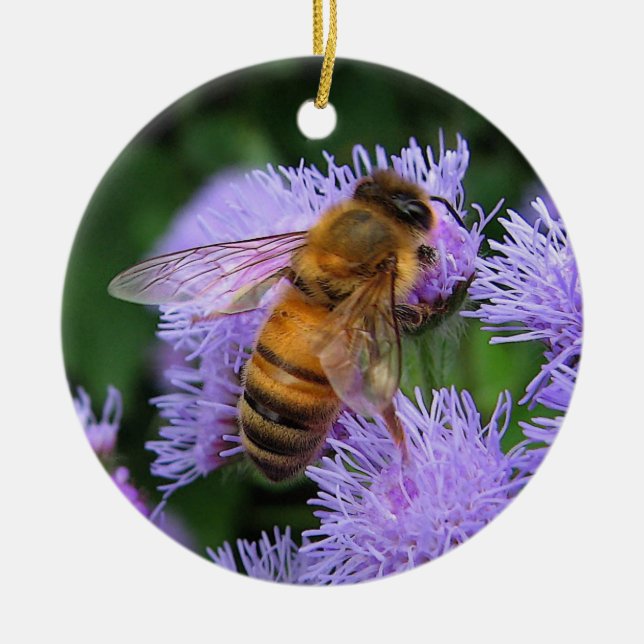 Honeybeejulprydnad Julgransprydnad Keramik (Framsidan)