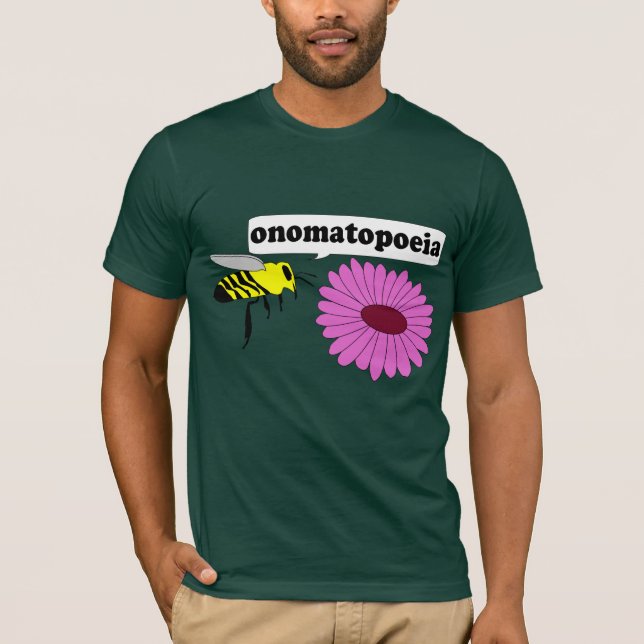 HoneybeeOnomatopoeiaT-tröja T-shirt (Framsida)