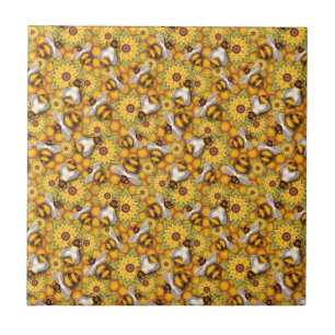 Honeybees Kakelplatta