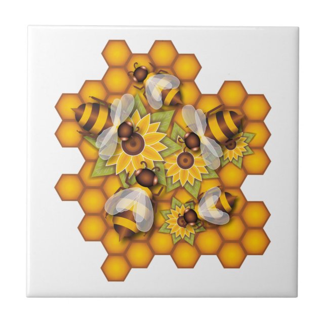 Honeybees Kakelplatta (Framsidan)