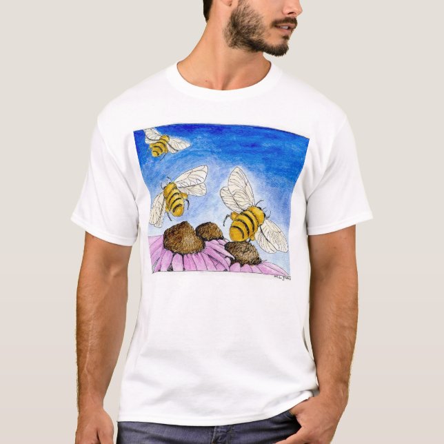 Honeybees T Shirt (Framsida)
