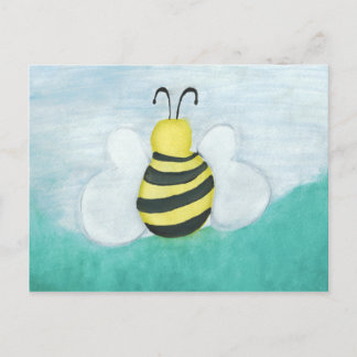 Honeybees Vågrät Postcard Vykort