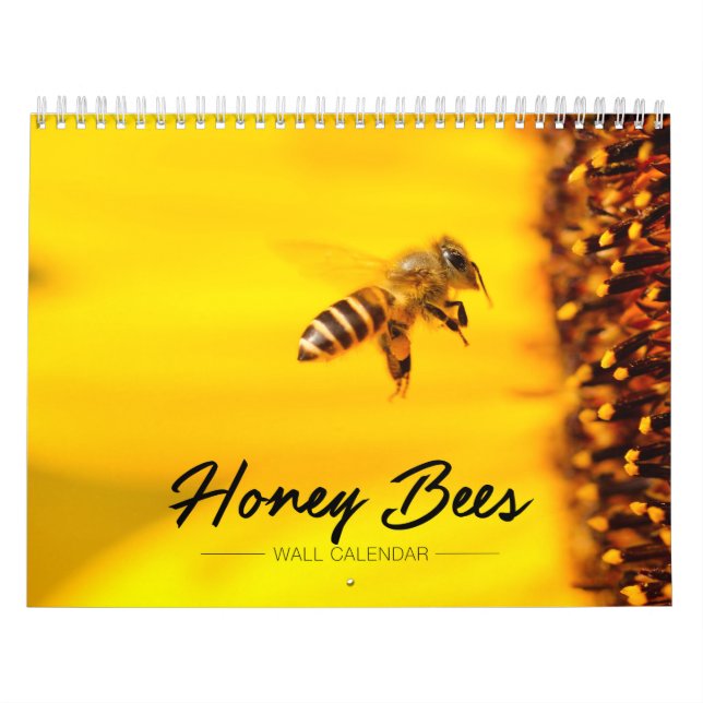 Honeybeeväggkalender Kalender (Omslag)