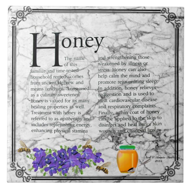     HONEYCERAMIC TILE KAKELPLATTA (Framsidan)