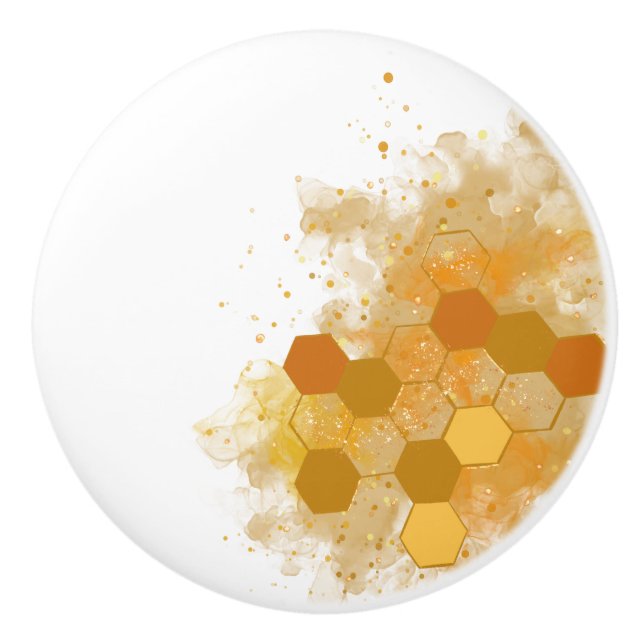 Honeycomb Alcohol Bläck Knopp (Framsidan)